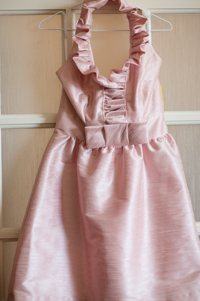 pink bridesmaid dress